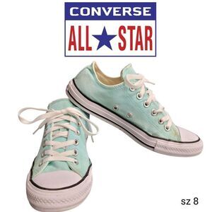 Kicks Converse All Star Light Blue Canvas Sneakers Shoes